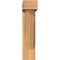 Ekena Millwork Traditional Block Smooth Bracket w/ Offset Brace, Western Red Cedar, 5 1/2"W x 20"D x 24"H BKT0604X20X24TRA05SWR - alternate 3